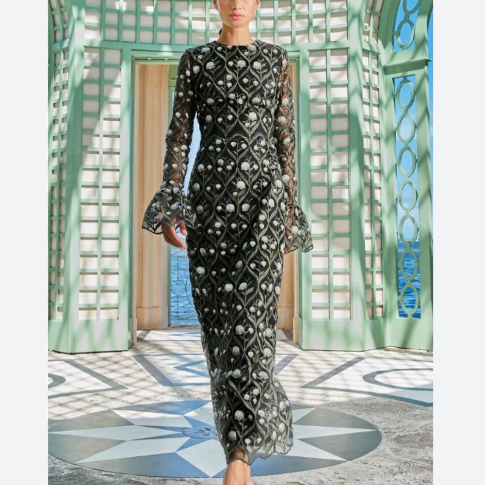 Agua by Agua Bendita ELLISELLA PERLA MAXI DRESS